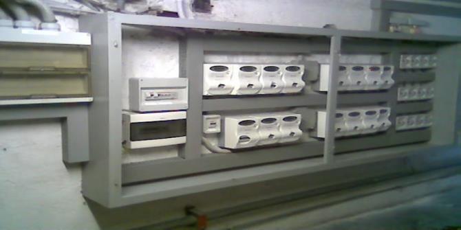 Collegamento dal contatore al quadro elettrico